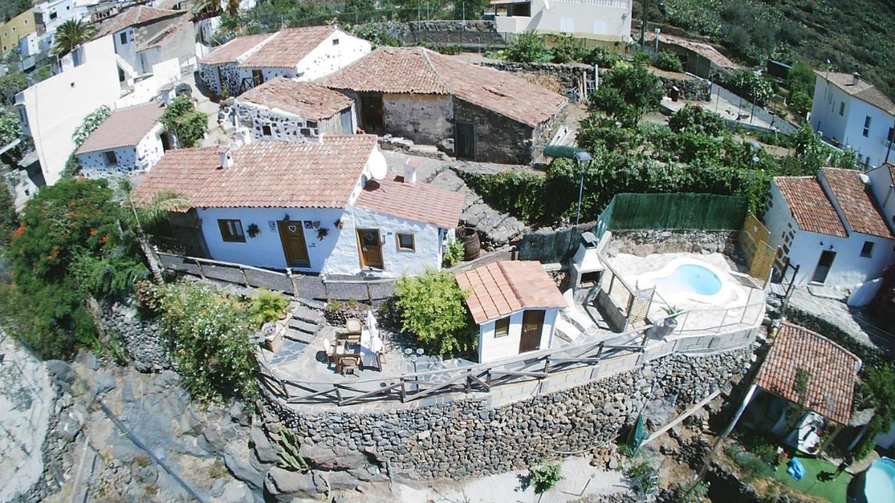 Romantic Hamlet Cottage With Private Pool La Fragua De Eliseo Candelaria Exterior photo